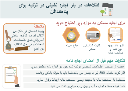 اطلاعات در بار اجاره نشینی در ترکیه برای پناهانداگن